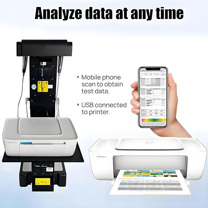 Human Body Analyzer BIM Testing Machine Intelligent Multifrequency Body Composition Analysis System with Printer Fat Testing Equipment 3D Scanner Segmental Black