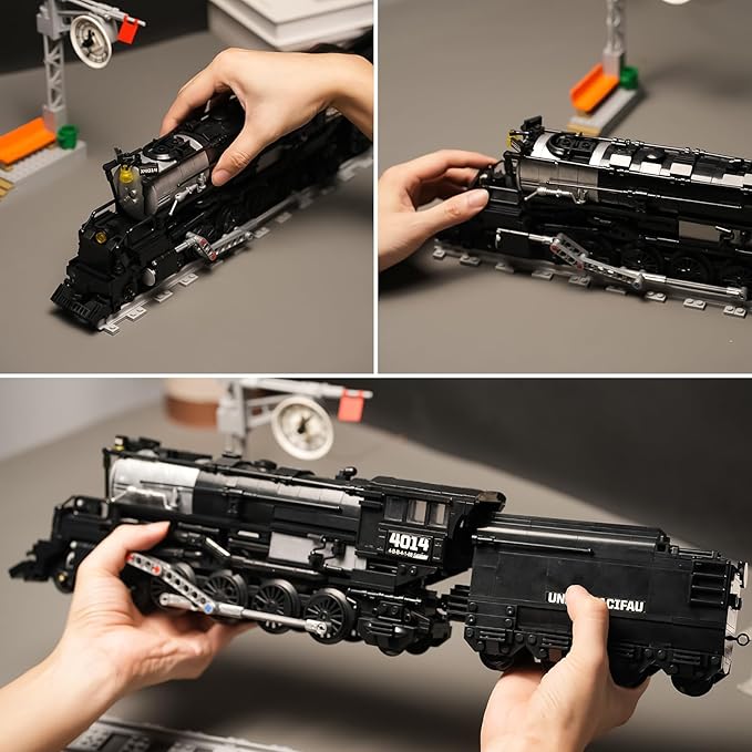 City Train Building Set Compatible with Lego for Adults,Stem Train Building Toy Sets for Boys and Girls 8-14 Years Christmas,Birthday Gifts 1246 PCS
