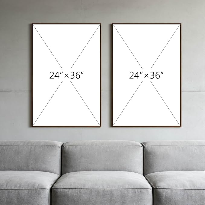 Thalasse Modern Abstract Wall Art Large Framed 3D Black White 24x36 In | Textured geometric sandstone architecture pictures, living room office hallway decor, 2 piece set