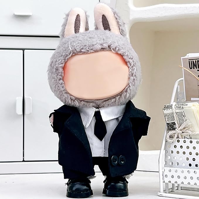 Clothes Fit for 17CM Doll, Fashion Doll Clothes Outfit Set Cute Theme Designer Toys Dress Accessories for Collector Fans Display (Suit Sunnies)