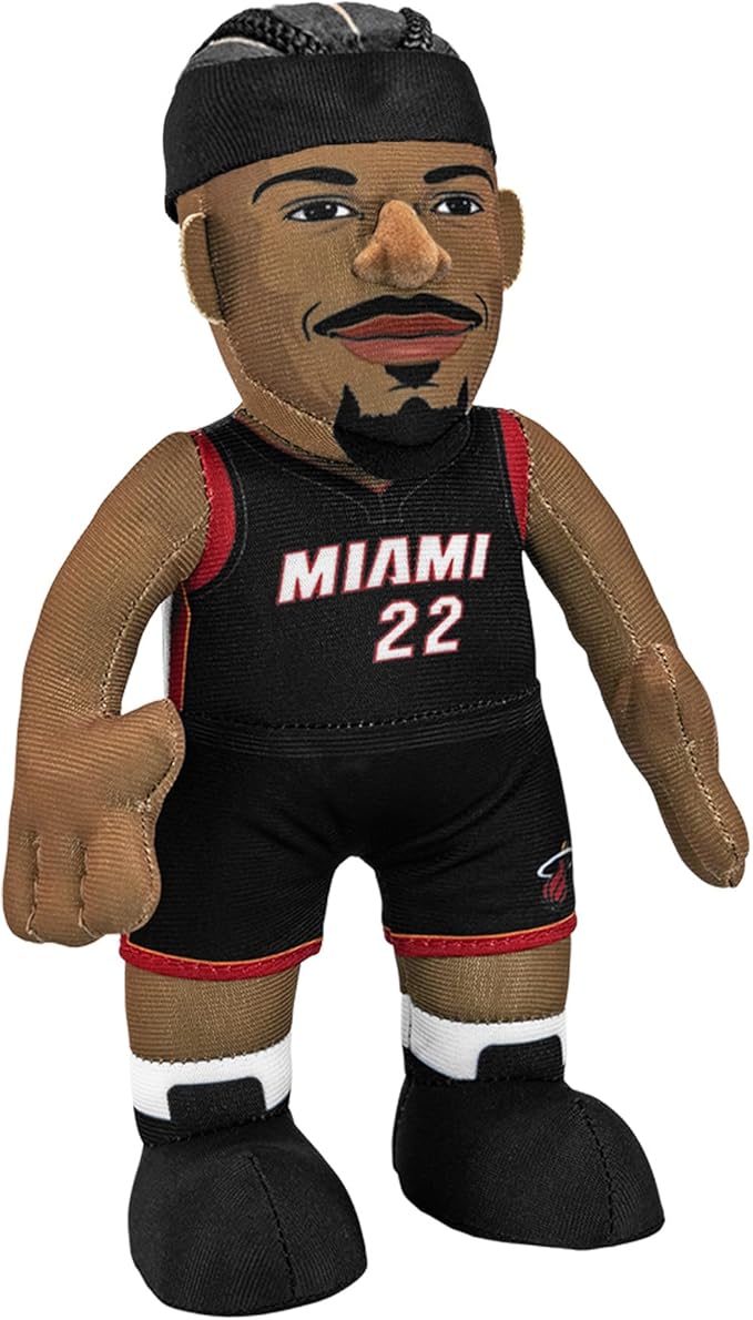 Bleacher Creatures Miami Heat Jimmy Butler 10" Plush Figure- A Superstar for Play or Display