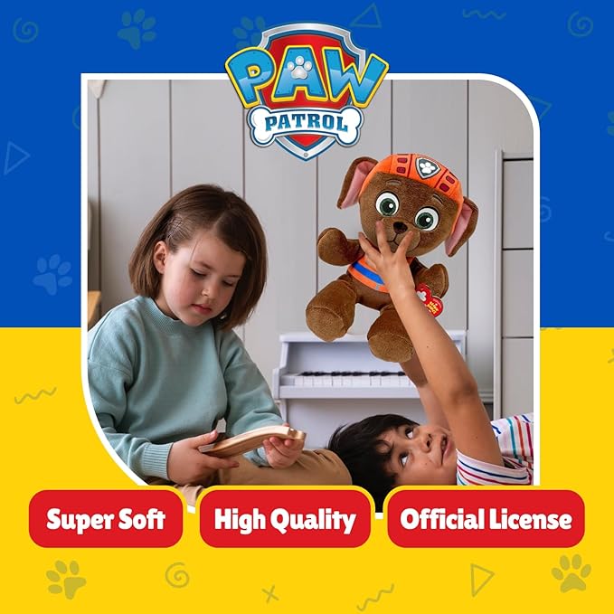 Ty - Paw Patrol Collection, ZUMA, Heroes of The Puppy Squad in Floppy Version, 6"