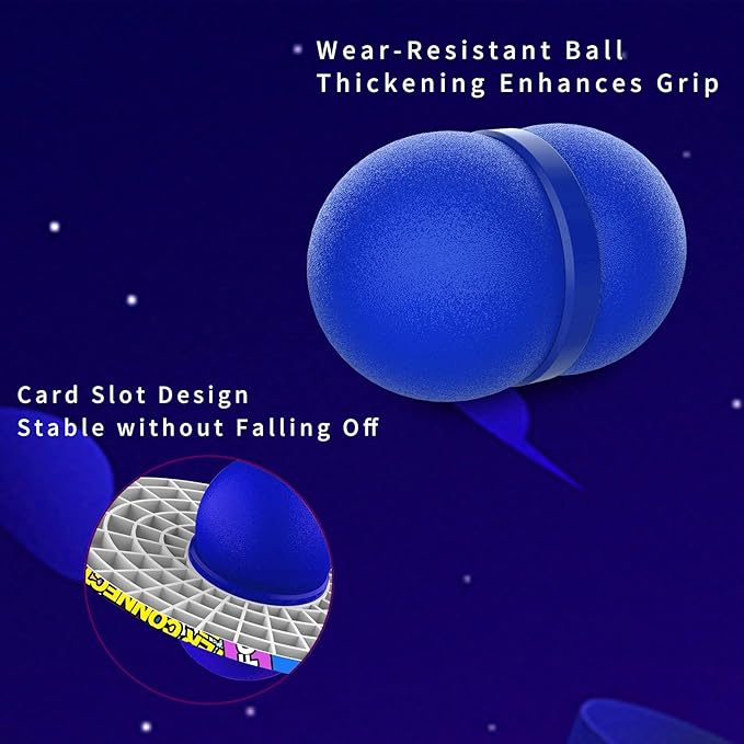 Pogo Ball for Kids & Adults Up to 200lb, Balance Coordination Trick Bounce Board Pop Ball Cool Fun Challenge Indoor Outdoor Toys Pogo Jumper Birthday Gifts for Boys Girls