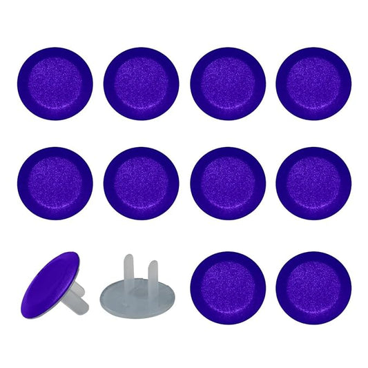 24 Pack Pure Blue Color Outlet Plug Covers Child Proof Electrical Outlets Protector - Wall Socket Protector for Baby Kids- Electrical Insulation