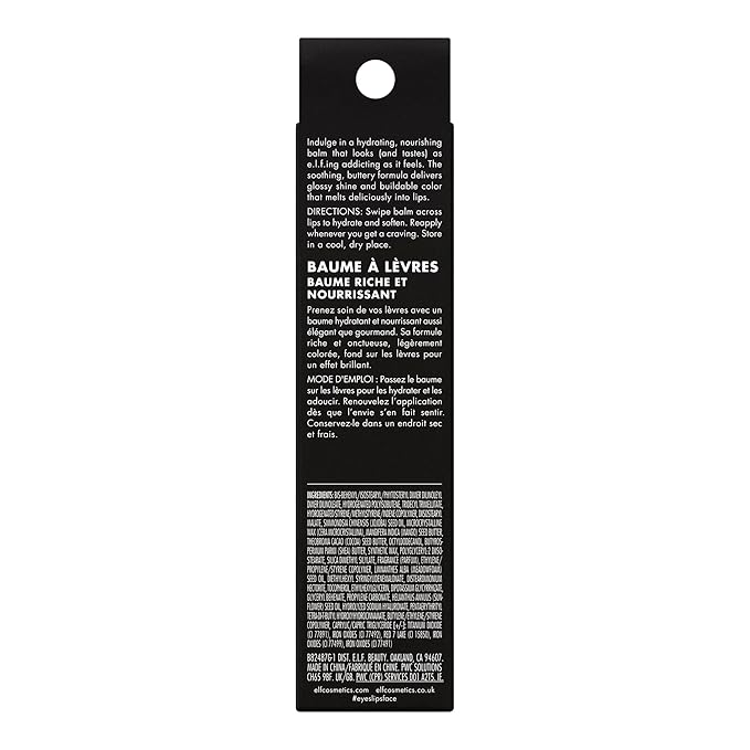 e.l.f. Glow Reviver Melting Lip Balm, Hydrating Tinted Lip Balm For A Glossy Finish & Soft, Supple Lips, Vegan & Cruelty-Free, Strawberry Shortcake