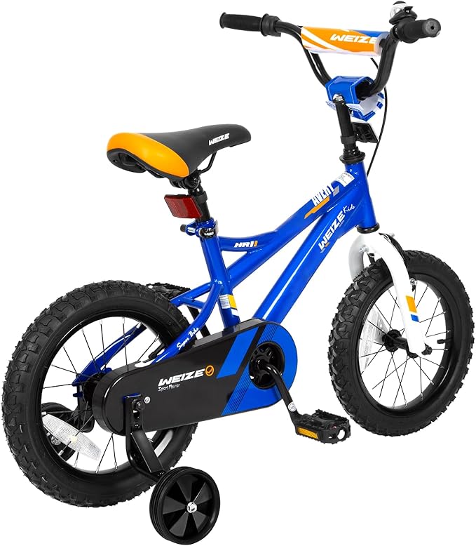 WEIZE Kids Bike,14 16 20 Inch Children Bicycle for Boys Girls Ages 3-12 Years Old, Rider Height 32-60 Inch, Coaster Brake, Multiple Color Options