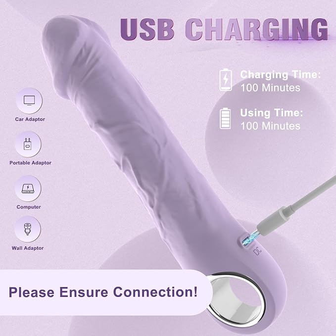 BGGOOD Adult Toys App Control Vibrators - 7.1 Inch Realistic Silicone Dildos with 9 Vibrations - Clitoris G Spot Dildo Vibrator Wand - Female Sex Toys for Women