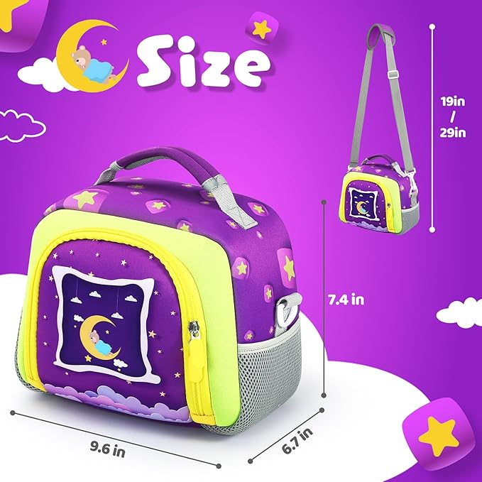 Carrying case Bag Compatible with Little Tikes Story Dream Machine Books Starter Set，Storage for Storybook, Audio Play, Character Travel bag (Purple)