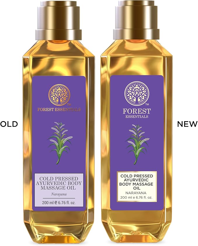 Forest Essentials Narayana Ayurvedic Body Massage Oil, 200ml