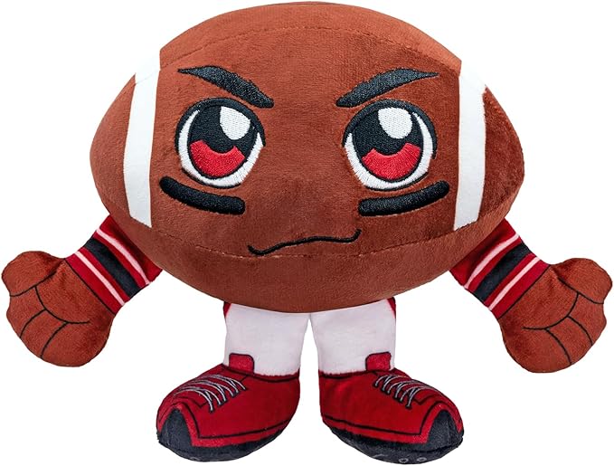 Bleacher Creatures Indiana Hoosiers 8" Kuricha Football Sitting Plush - Soft Chibi Inspired Plush
