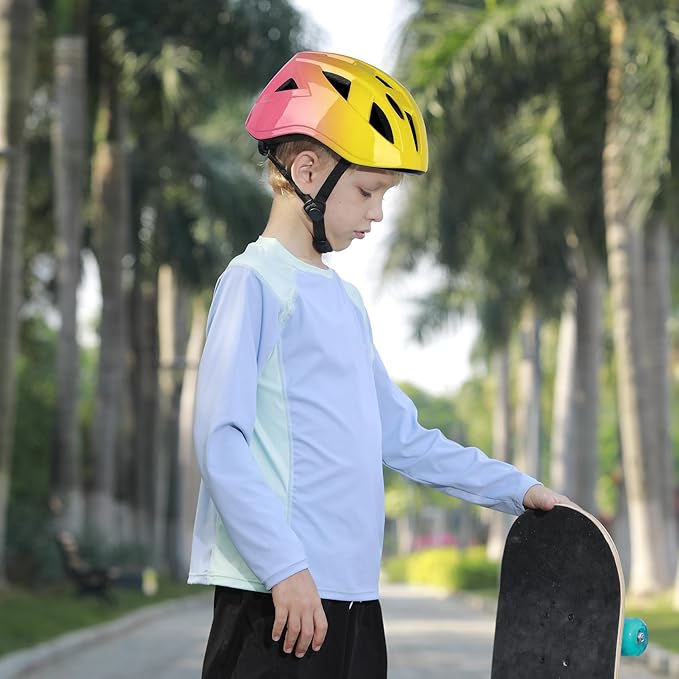 Kids Bike Helmet,2 Sizes Adjustable for Youth Child Boys & Girls Ages 3-5-8-14,Ventilation and Multi-Sport for Bicycle Skate