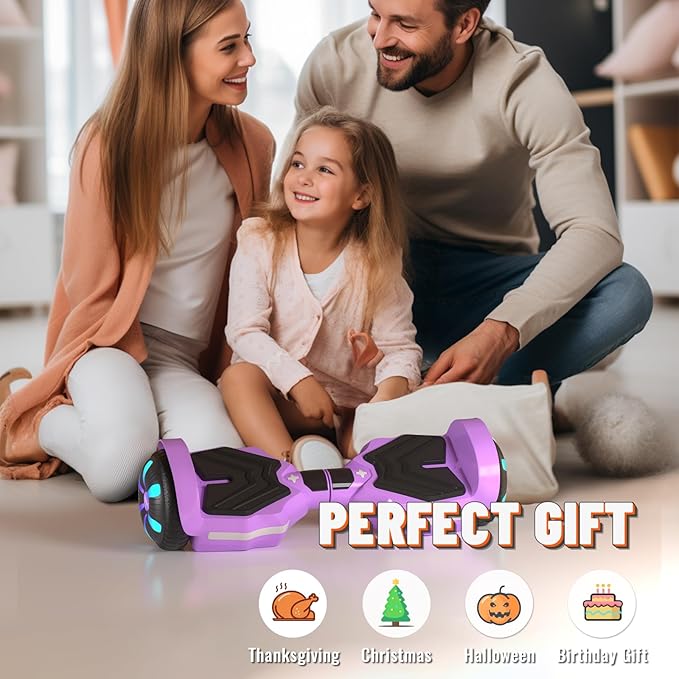 SIMATE Scooter, Bluetooth Speakers and LED Light-Up Wheels, APP Control, Dual 250W Motors, 8.5 mph Max Speed & 8.5 Miles Max Range, Gifts for Kids Adults Girls Boys