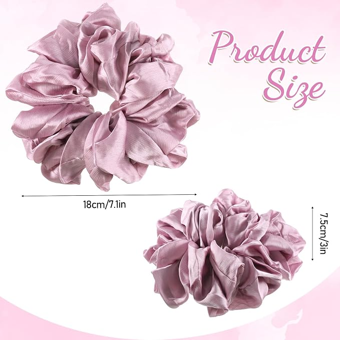 Yoga Scrunchie Style Yoga Strap Cute yoga Mat Holder Stretchable Mat Strap Band Silk Fabric yoga Accessories for All Standard Mats Women Men Sports Gifts(mats Not Included)