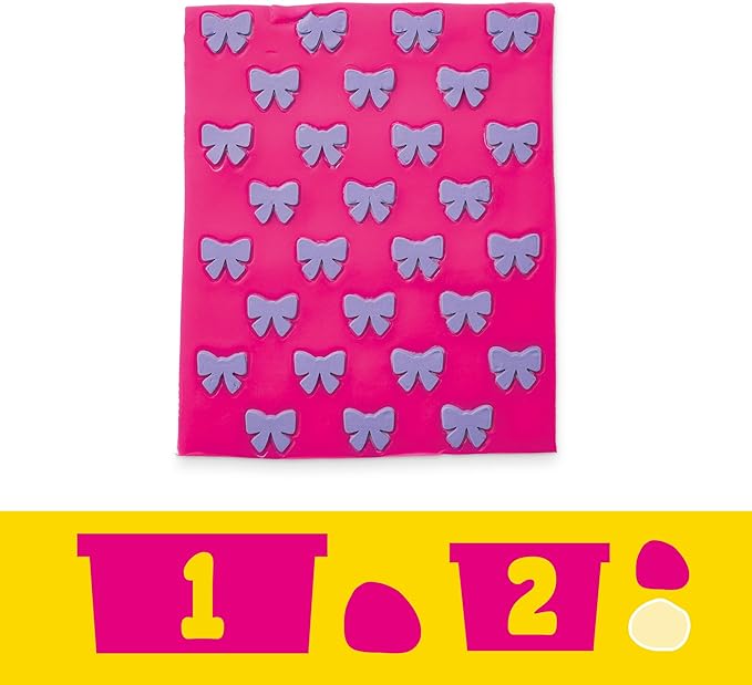 Play-Doh Barbie Ruffles and Bows Set, Make Doll Clothes with Modeling Compound & 9 Fashion Accessories, Arts & Crafts for Girls & Boys 5+