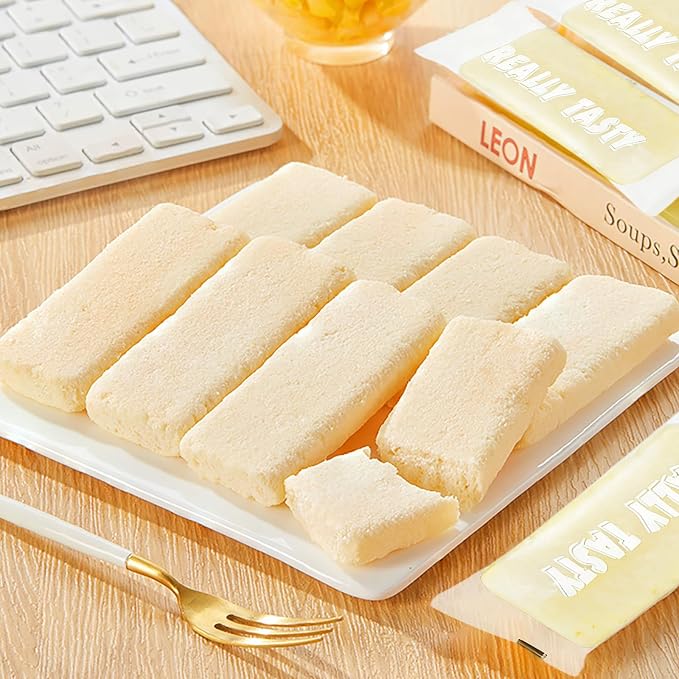 KachiKachi Classic Milk Rice Crackers - 8.47oz, 0 Trans Fat | Light Sweet | Crispy Baked Dessert, Oriental Classic Rice Crackers for Party Gathering Office Home