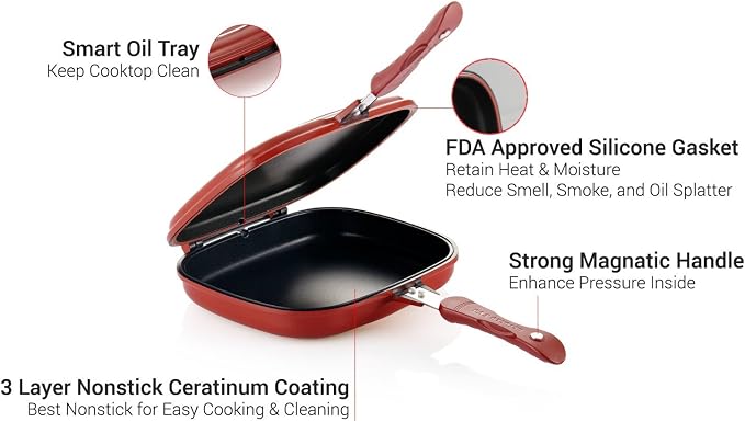 Happycall Multi-purpose 10 Inch Double Pan