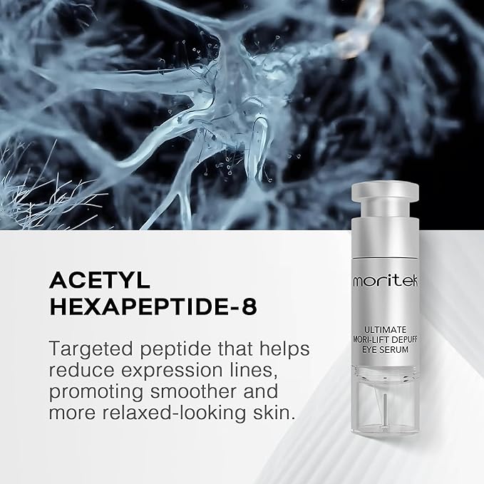 Deep Anti-Aging Wrinkle Remover & Eye Serum instantly reduces the appearance of under-eye bags, puffiness, dark circles, wrinkles, fine lines, and crow's feet