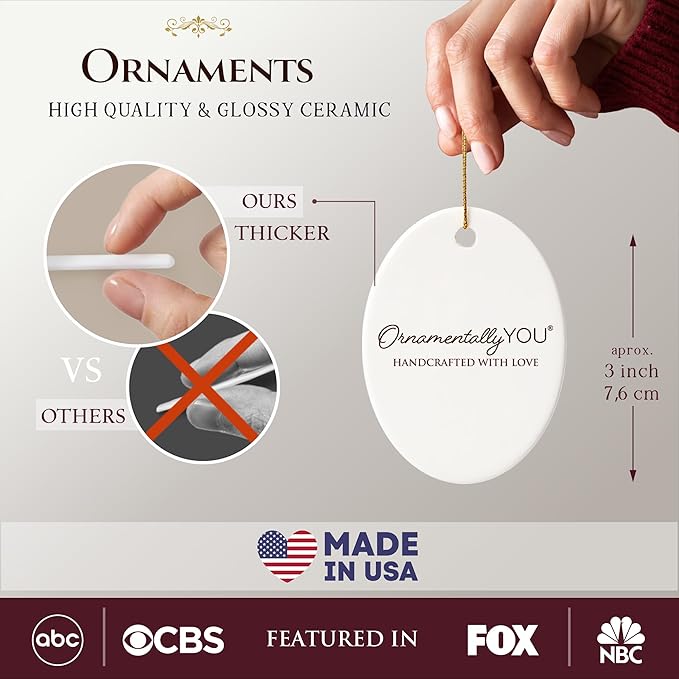 MAGADonald's Trump Ornament, Unique Political Humor Gift and Decor for Supporters