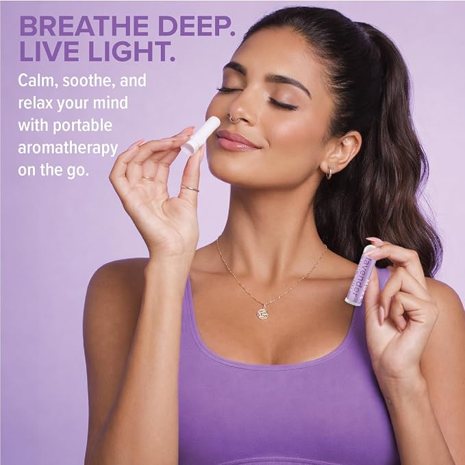 MOXE Lavender Aromatherapy Gift Set, 100% Pure Essential Oil, Shower Steamer Spray, Portable Nasal Inhalers, Diffuser Essential Oil, Sinus & Congestion Relief, Therapeutic Grade, Made in USA