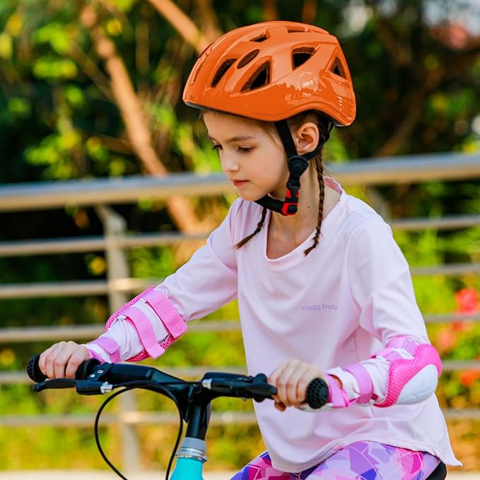 Kids Bike Helmet,2 Sizes Adjustable for Youth Child Boys & Girls Ages 3-5-8-14,Ventilation and Multi-Sport for Bicycle Skate