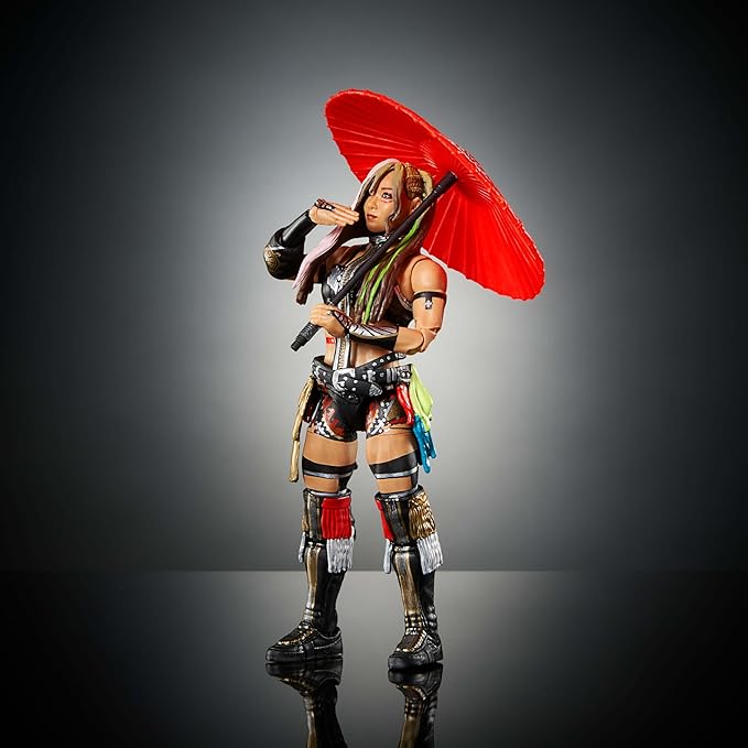 Mattel WWE Elite Action Figure & Accessories, Series #115 6-inch Collectible Kairi Sane with 25 Articulation Points & Swappable Hands