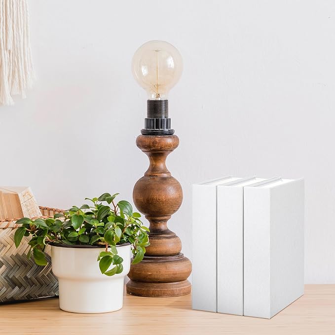 Tioncy 3 Pcs Decor Linen Faux Book Box Set Aesthetic DIY Fake Linen Book Box for Decor Storage Cafe Table Bookshelf Gift Home Keepsake(8.6 x 6.1 x 1.8 Inch,White)