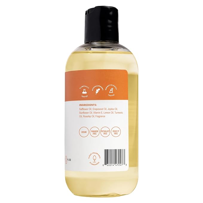 Her Fantasy Box | Body Splash Caramel Glaze Fragrance Oil – Warm Caramel & Vanilla Gourmand Scent, Lightweight Hydrating Body Oil, Vegan & Cruelty Free