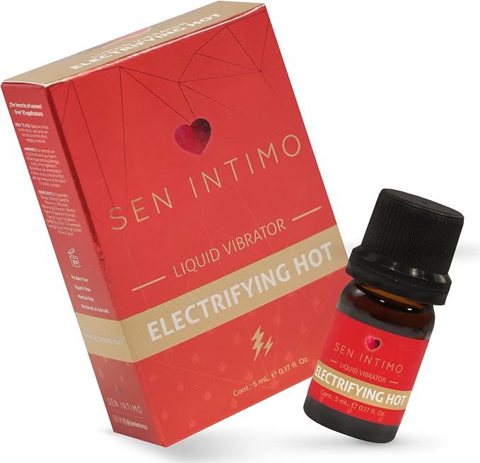 Sen Intimo Electrifying Hot x 5 ML USA - 0.17 oz - Dropper Included