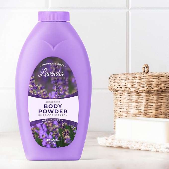 R-NEU Body Bath Powder for Women, 100% Talc-Free, Royal Bouqet Dusting Powder, Extra Large Refill, 8oz