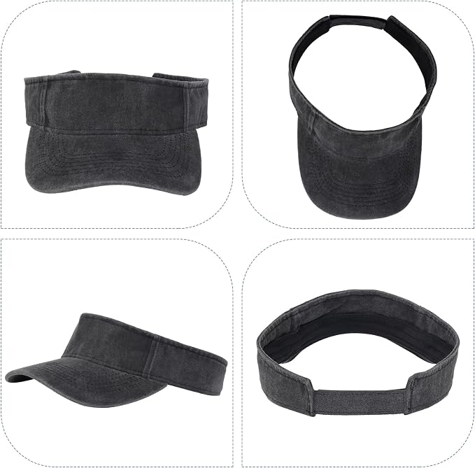 Marrywindix 1 Piece of Sport Wear Athletic Visor Sun Sports Visor Hat Visor Adjustable Cap for Women and Men