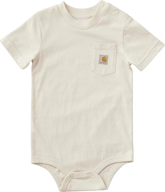 Carhartt Unisex Baby, Short-sleeve Bodysuit Pocket T-shirt