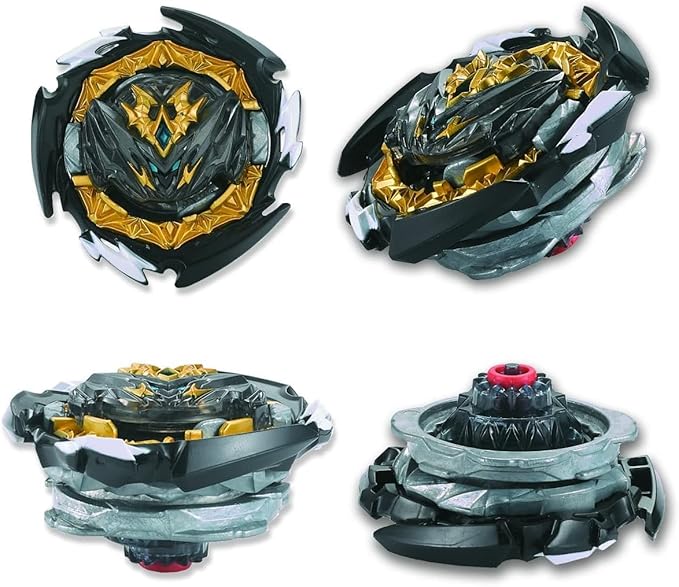 Bey Battle Burst Gyro Blade Toy Set Gift with Portable Box 12 Spinning Tops 2 Two-Way Launcher Metal Fusion Attack Top Battling Game Gift for Boys Children Kids