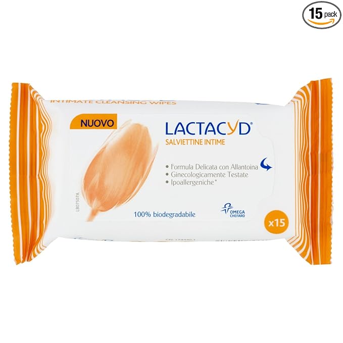 Lactacyd Toallitas Higiene Íntima 15 Unidades