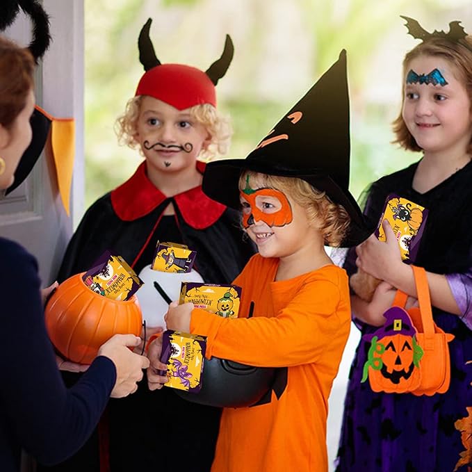Shemira Halloween Party Favor - 24 Pack Jigsaw Puzzles, Trick or Treating Goodie Bag Filler, Miniature Novelty Toys for Kids