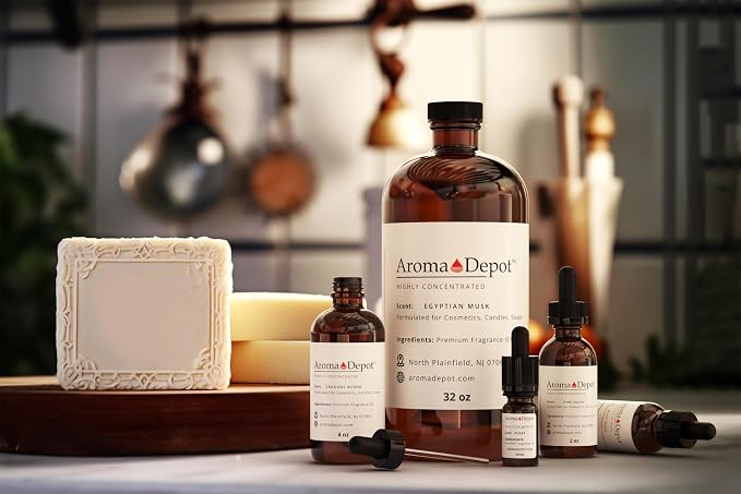 Aroma Depot Blue Nile Fragrance Oil 120ml Blue Nile Scented Oil with Dropper for Candle Making, Soap Making, Wax Melts & DIY Crafts (4 fl oz)