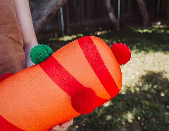 Killer Klowns from Outer Space Orange Baseball Bat 30-Inch Collector Plush Toy, Large Soft Stuffed Animal