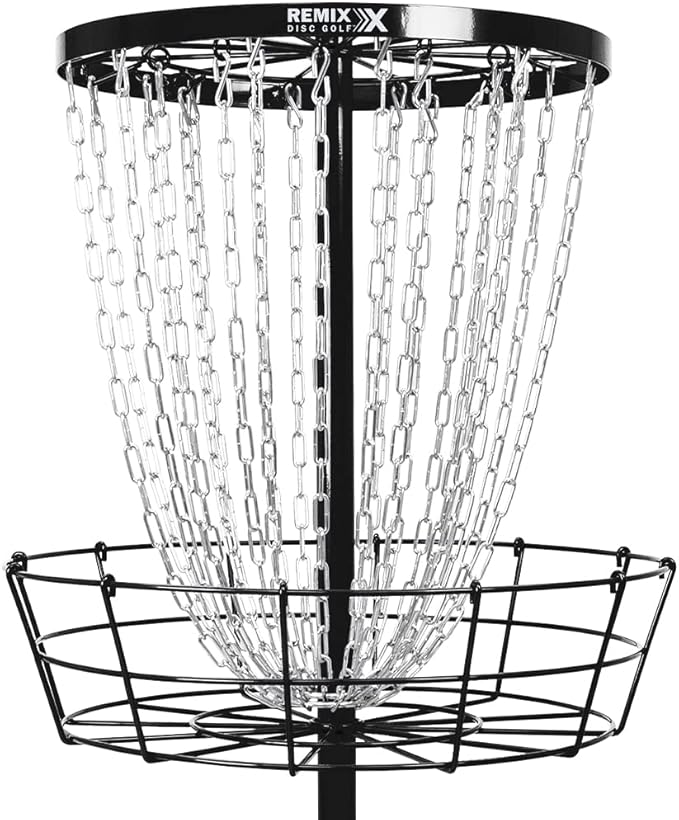 Remix Deluxe Practice Basket for Disc Golf - Choose Your Color and Style