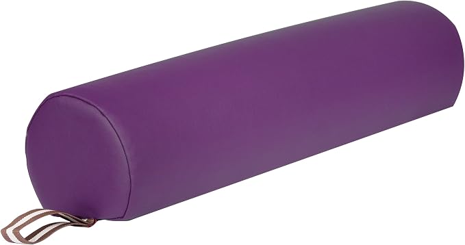 Master Massage 6"x26" 3/4 Round Massage Bolster - Purple, 1count