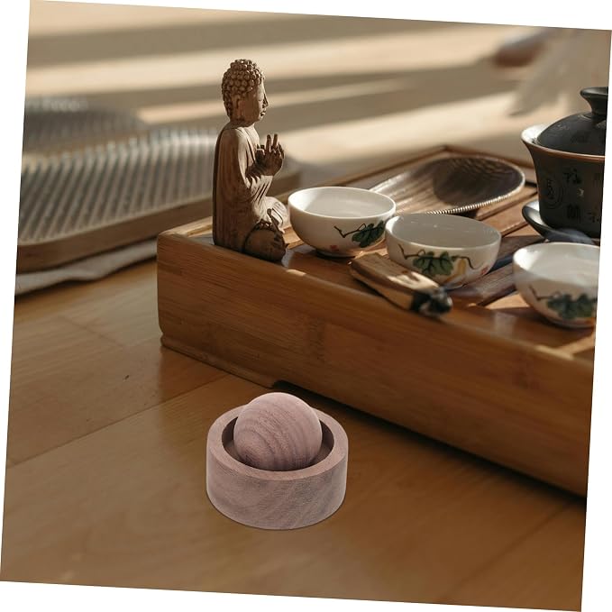 FRCOLOR Essential Oil Diffuser Indoor Fragrance Diffuser Portable Car Air Freshener Aromatherapy for Home Office Compact 1.96In Sphere