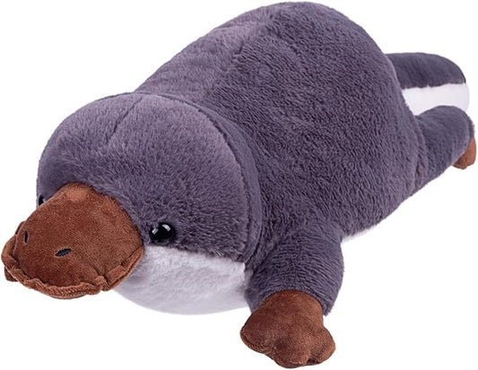 ARELUX Soft 18in Platypus Stuffed Animals: Platypus Plush Cute Cuddly Body Pillow Hug Sleeping Fluffy Wild Animal Toys Bed Decor Plushie Doll Friends Family Member