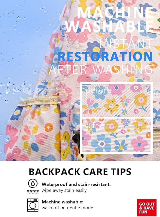 Kids Backpack for Girls: Girls Backpack 6-10 - Kindergarten Elementary School Bookbag for Boy Girl