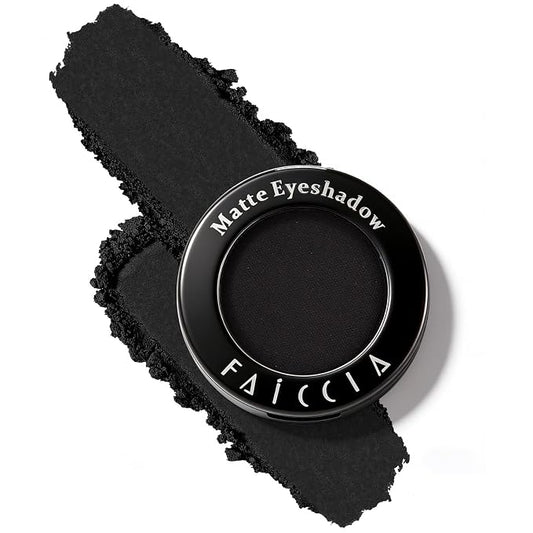 Single Eyeshadow, Gothic Pearl Matte Finish, Highly Pigmented Blendable Pressed Powder Eye Shadow for Women, Versatile for Stage Plays, Theatrical Performances & Dramatic Looks #16