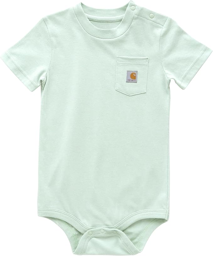 Carhartt Unisex Baby, Short-sleeve Bodysuit Pocket T-shirt
