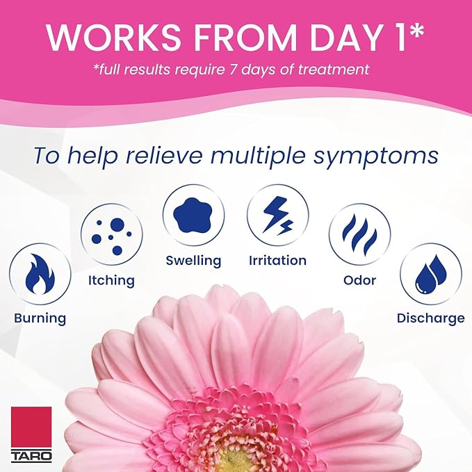 Clotrimazole USP 1% 7-Day Vaginal Cream 1.5 Oz (45g) Yeast Infection Treatment, Feminine Anti-Itch Cream for External Itching & Irritation (Pack of 3)