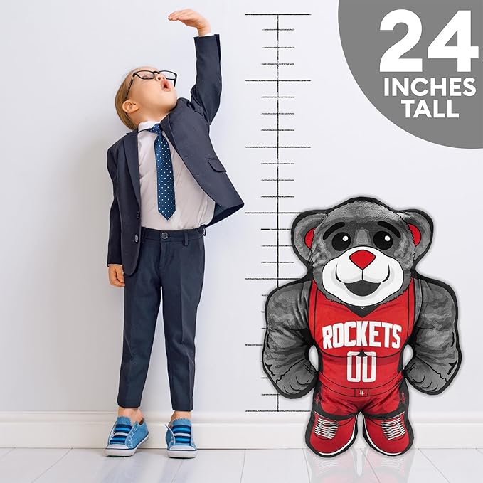 Bleacher Creatures Houston Rockets Clutch 24" NBA Mascot Bleacher Buddy - Soft Plush Toy