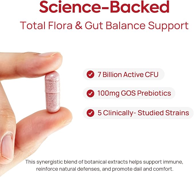 HerAure Vaginal Probiotics for Women - pH Balance, Healthy Vaginal Odor, Vaginal Flora, Yeast Balance, Women Probiotics and Prebiotics, Immune Support - Prebiotics & Lactobacillus Probiotic,2pcs x60CT