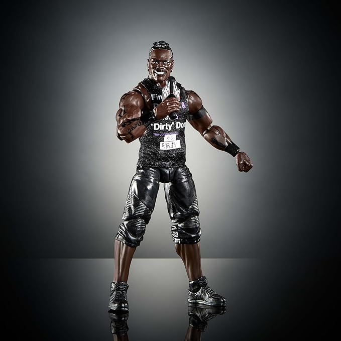 Mattel WWE Elite Action Figure & Accessories, Series #115 6-inch Collectible R-Truth with 25 Articulation Points & Swappable Hands