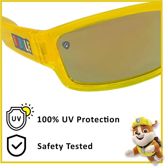 ARKAID PAW Patrol Boys Sunglasses | Chase, Marshall and Rubble | Safe UV400 | One Size Fits Most Kids