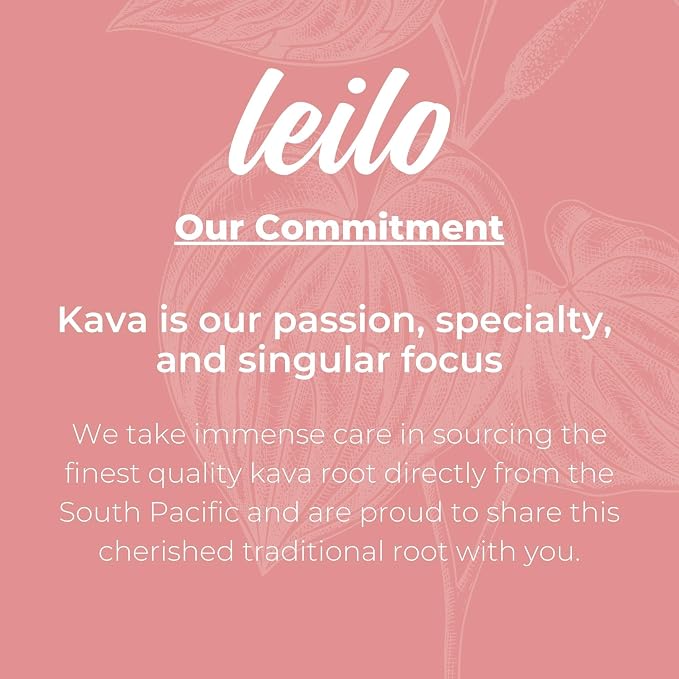 Leilo | Kava Powered Sparkling Relaxation Drink | Raspberry Hibiscus - Non-Alc Calming Beverage | 12 fl oz Cans (Pack of 12)