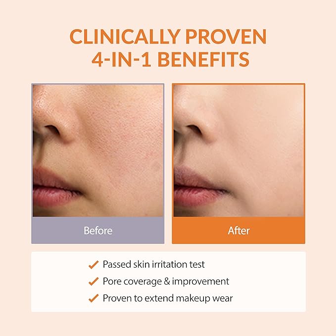 Orange Skin Delete Tone Up Pore Primer Korean Makeup 30g 1.06 oz